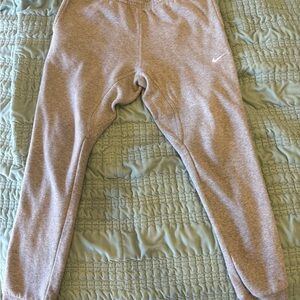 Nike Men's Light Gray Joggers Size L